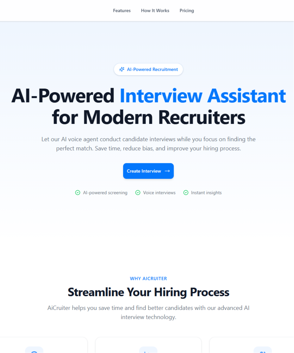 AI-Interview Platform screenshot 3