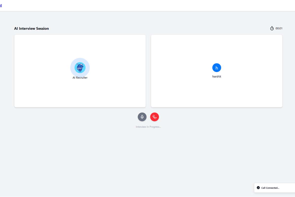 AI-Interview Platform screenshot 1