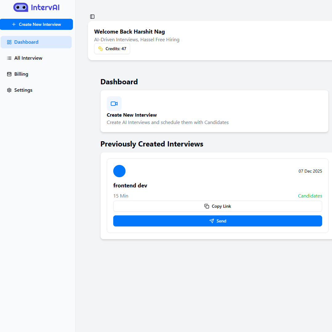 AI-Interview Platform screenshot 2